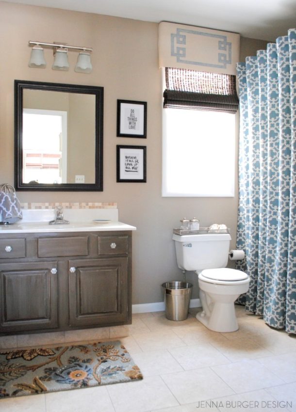 DIY Master Bathroom renovation - JENNA BURGER DESIGN
