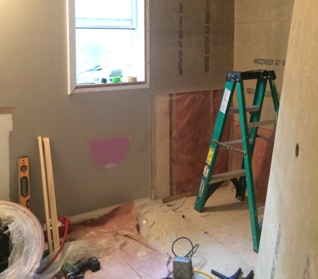 Demo Day for the Master Bathroom renovation, JENNA BURGER DESIGN